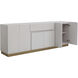 Greco 86.75 X 17.75 inch Gauntlet Grey Sideboard